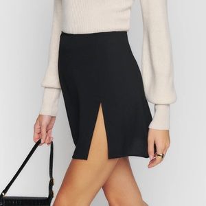 Reformation Margot Slit Skirt